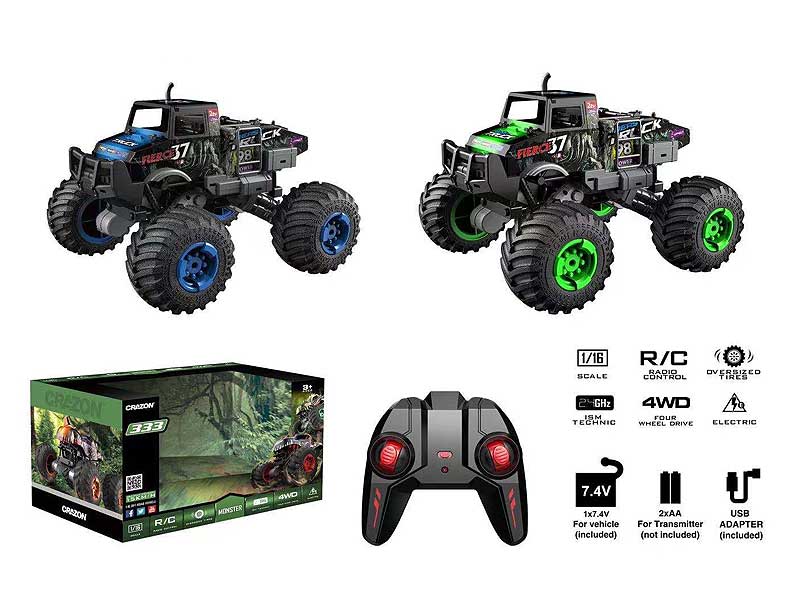 2.4G 1:16 R/C Car W/Charge(2C) toys