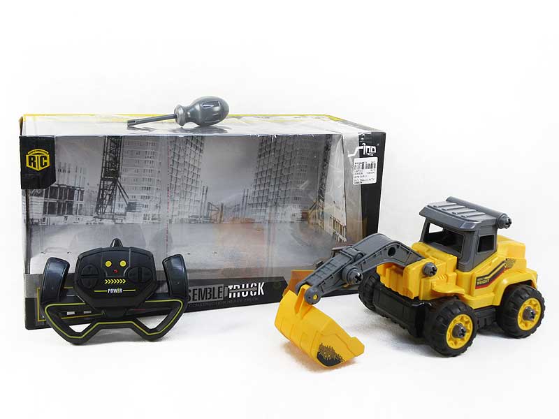 R/C Diy Construction Truck W/L toys