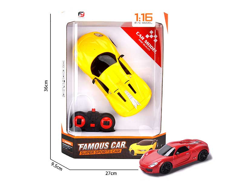 1:16 Scale R/C Car 4Ways W/L(2C) toys