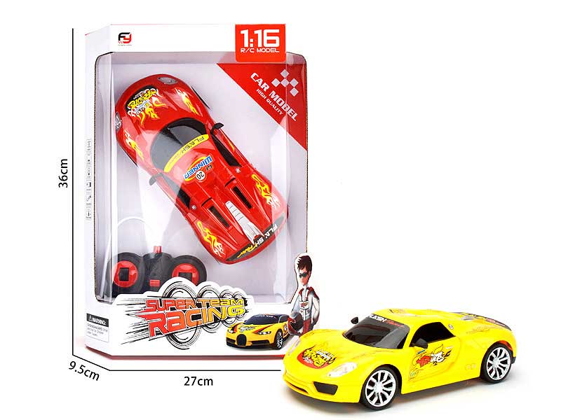1:16 R/C Racing Car 4Ways  W/L(2C) toys