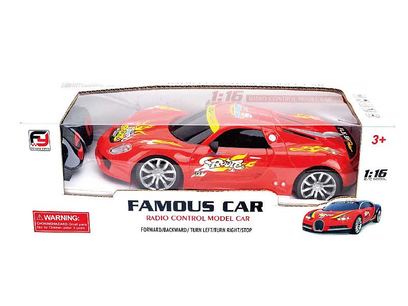 1:16 R/C Racing Car 4Ways W/L(2C) toys