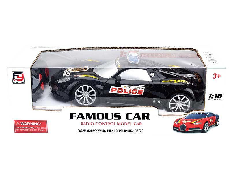 1:16 R/C Police Car W/L(2C) toys