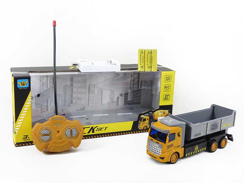 1:48 R/C Construction Truck 4Ways W/Charge toys