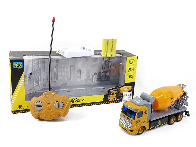 1:48 R/C Construction Truck 4Ways W/Charge toys