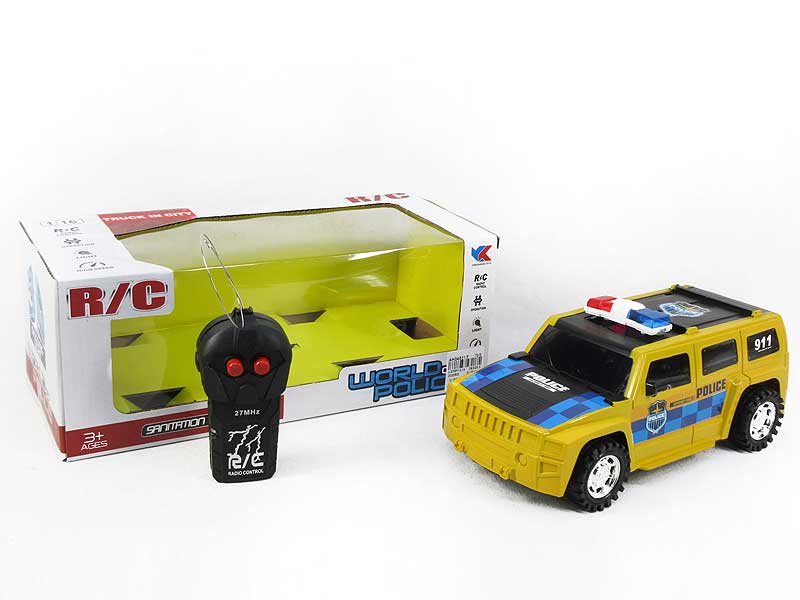 1:16 R/C Cross-country Police Car 2Ways W/L(2C) toys