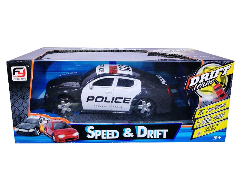 2.4G R/C Stunt Police Car W/L_S toys