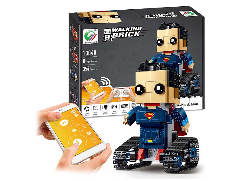 R/C Block Super Man toys