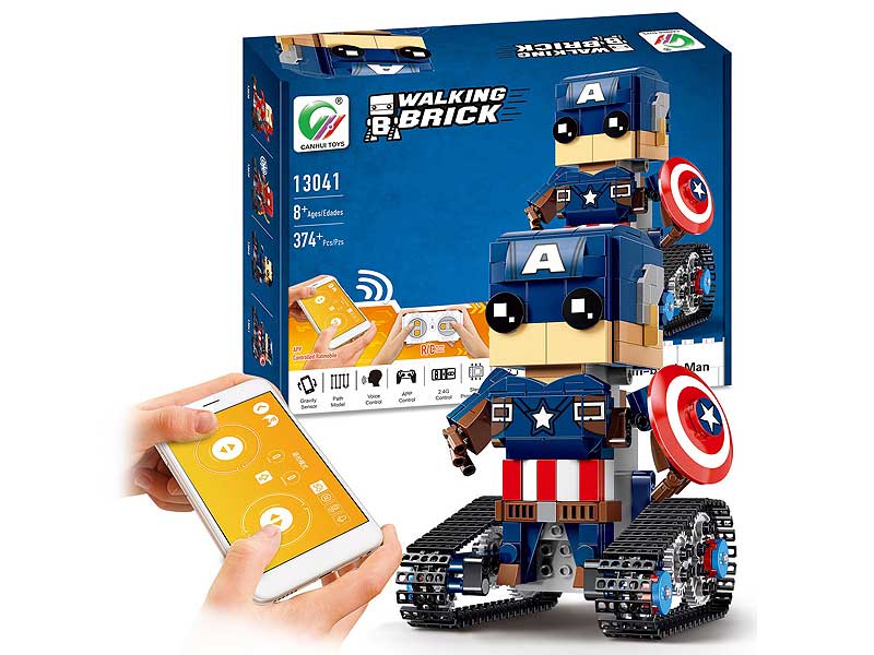 R/C Block Super Man toys