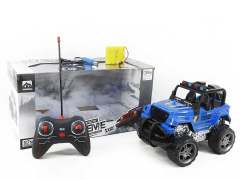 1:12 R/C Cross-country Police Car 4Ways W/L_Charge