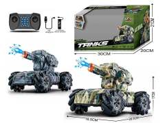 2.4G R/C Bullet Tank W/Charge(2C)