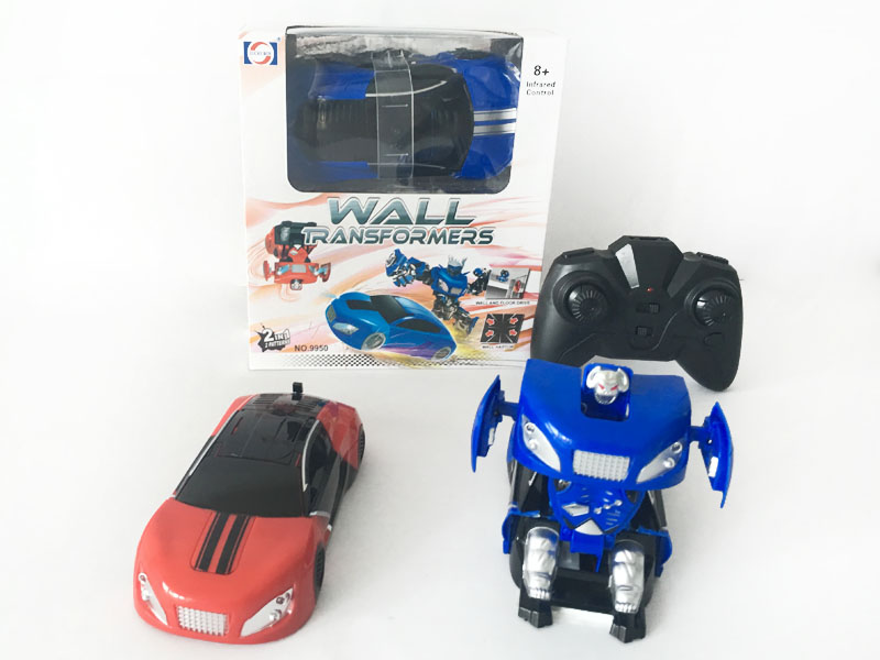 R/C Transforms Climb Wall Car(2C) toys