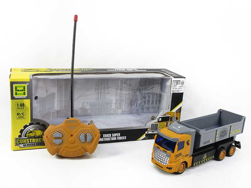 1:48 R/C Construction Truck 4Ways W/L toys