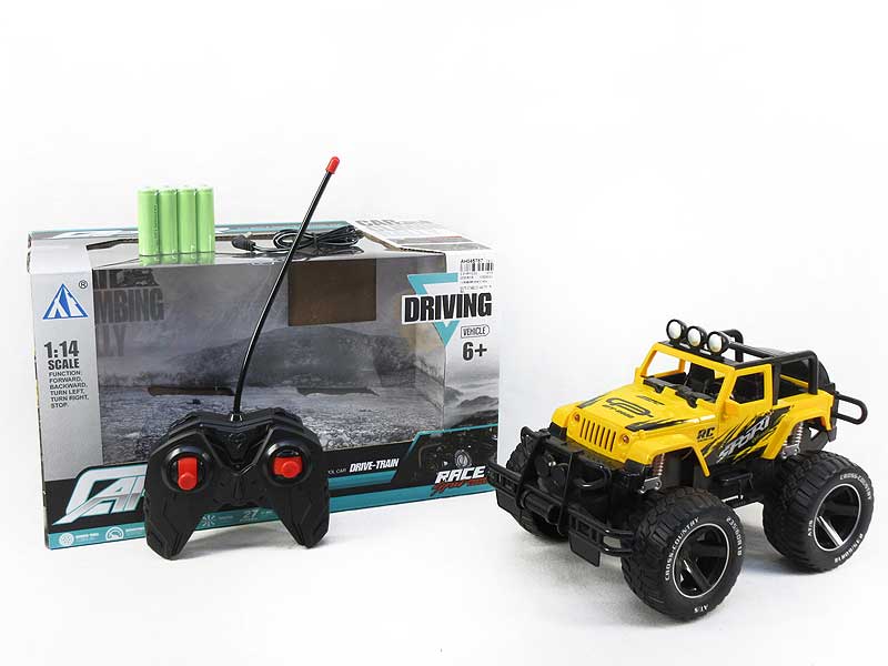 1:14 R/C Cross-country Jeep 4Ways W/L_Charge(2C) toys