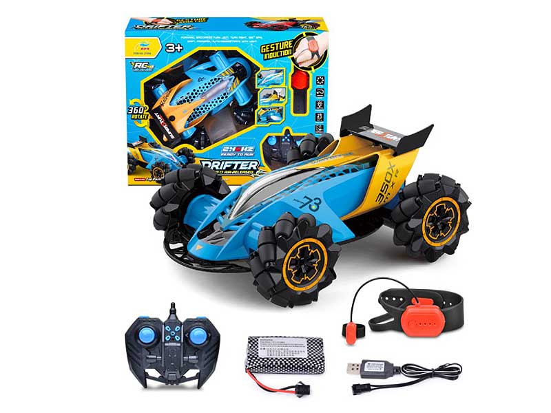 2.4G 1:12 R/C Stunt Car 8Ways W/Charge(3C) toys