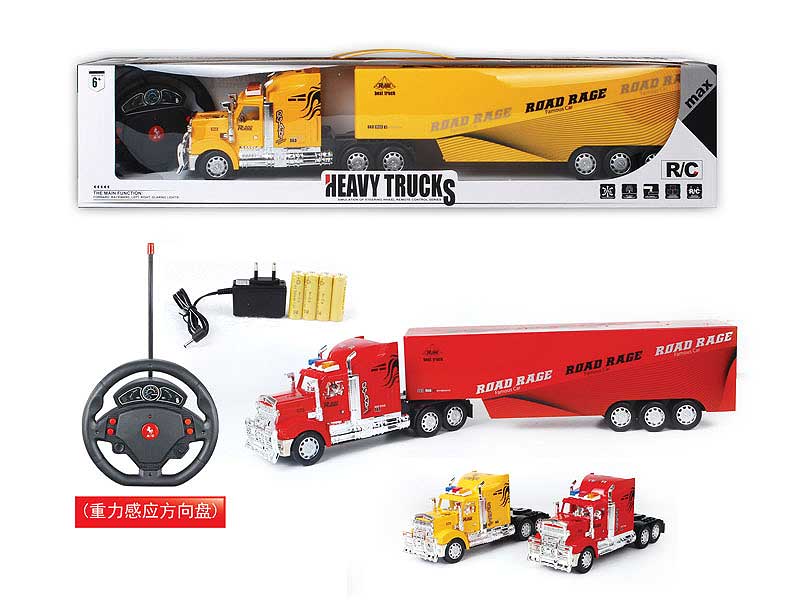 R/C Container Truck 4Ways W/L_Charge(2C) toys
