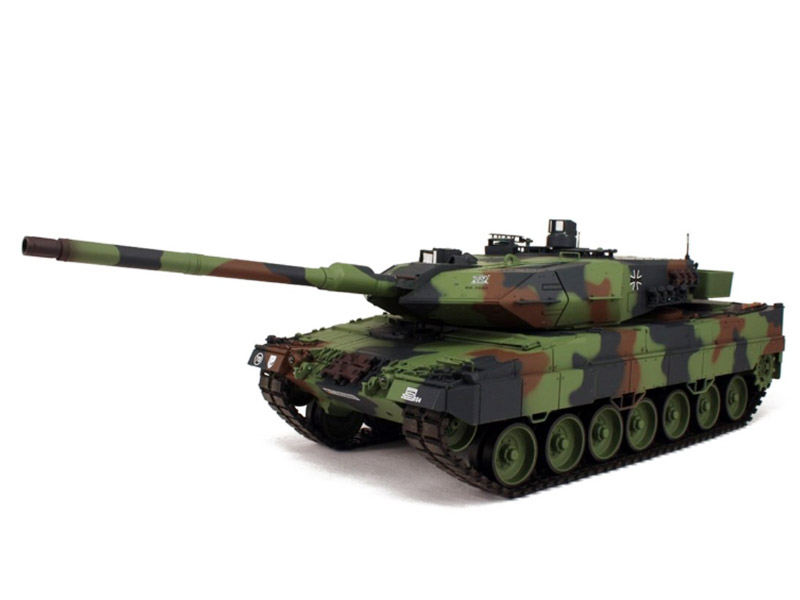 2.4G 1:16 Upgrade German Leopard 2 A6 R/C Main Battle Tank toys