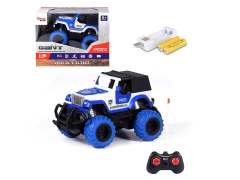 1:36 R/C Police Car 4Ways W/Charger(2C)