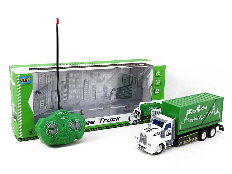 1:48 R/C Container Truck 4Ways W/L toys