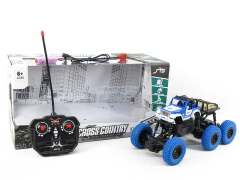 1:32 R/C Police Car 4Ways W/Charger(2S)