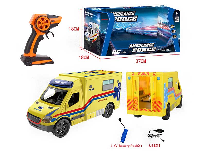 R/C Ambulance 4Ways W/L_S toys