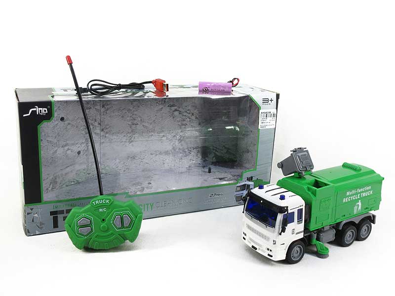 1:30 R/C Sweeping Sanitation Vehicle W/L_Charge toys