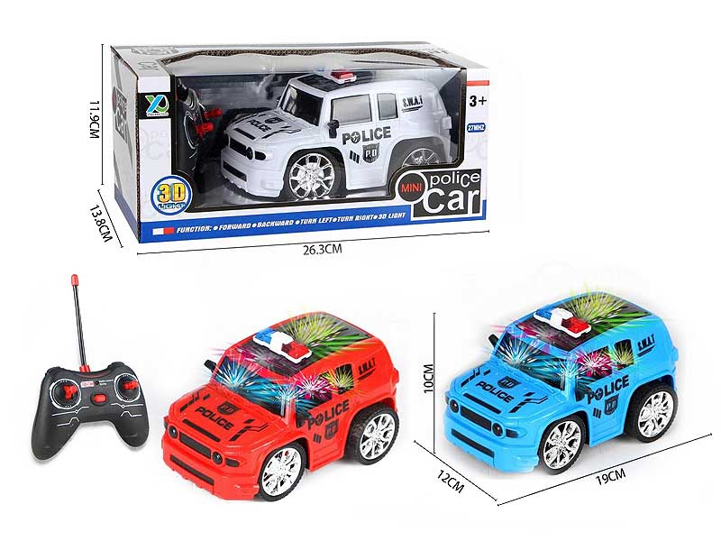 R/C Police Car 4Way W/L(3C) toys