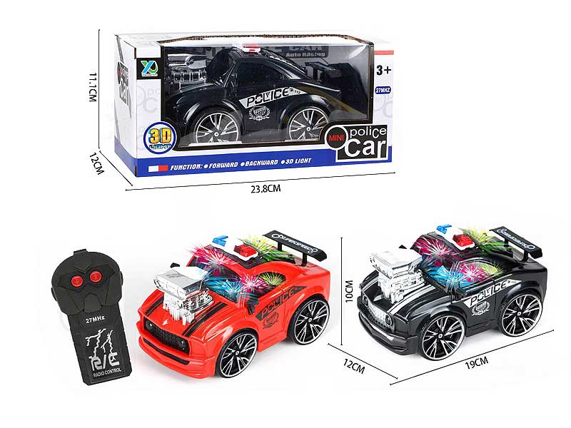 R/C Police Car 2Ways W/L(2C) toys