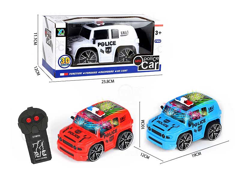 R/C Police Car 2Ways W/L(3C) toys