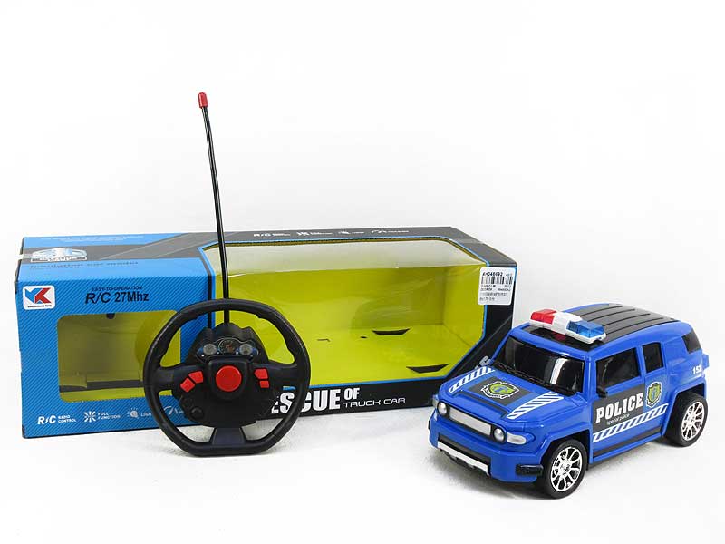 1:16 R/C Cross-country Police Car 4Ways W/L toys