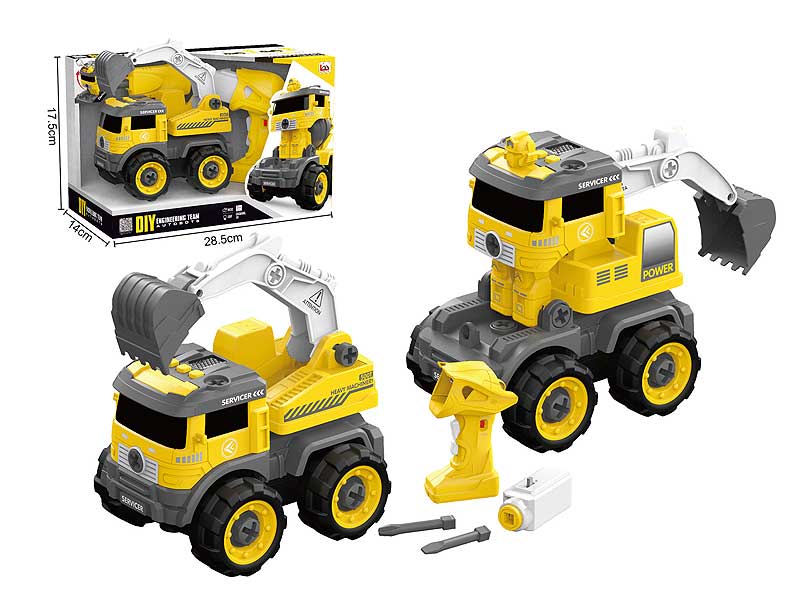 R/C Diy Construction Truck toys