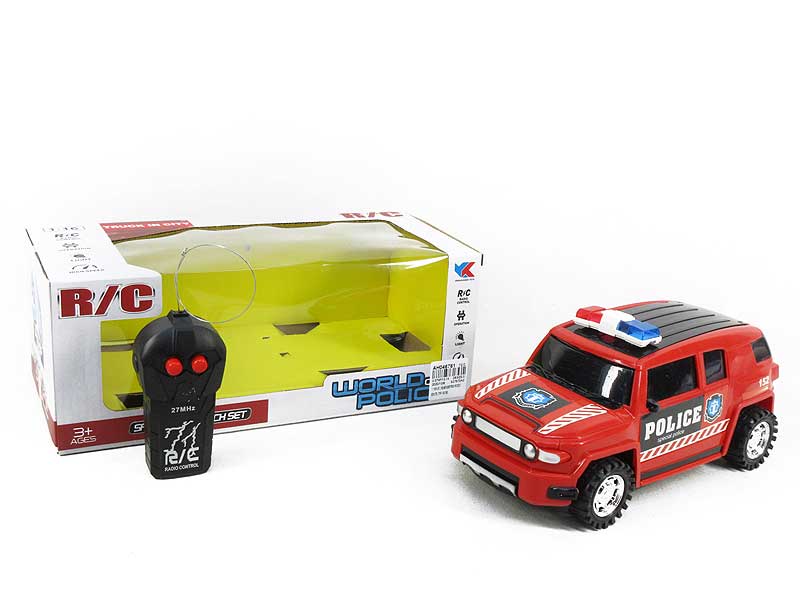 1:16 R/C Cross-country Police Car 2Ways W/L toys