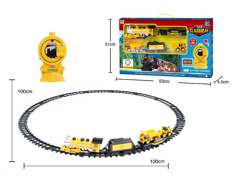 R/C Orbit Train W/L_S toys