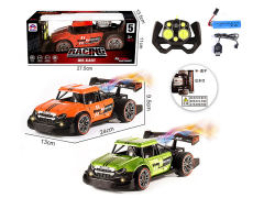 2.4G 1:16 Die Cast Spray Racing Car 6Ways R/C W/L_Charge(3C) toys