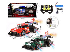 2.4G 1:16 Die Cast Spray Racing Car 6Ways R/C W/L_M_Charge(3C)