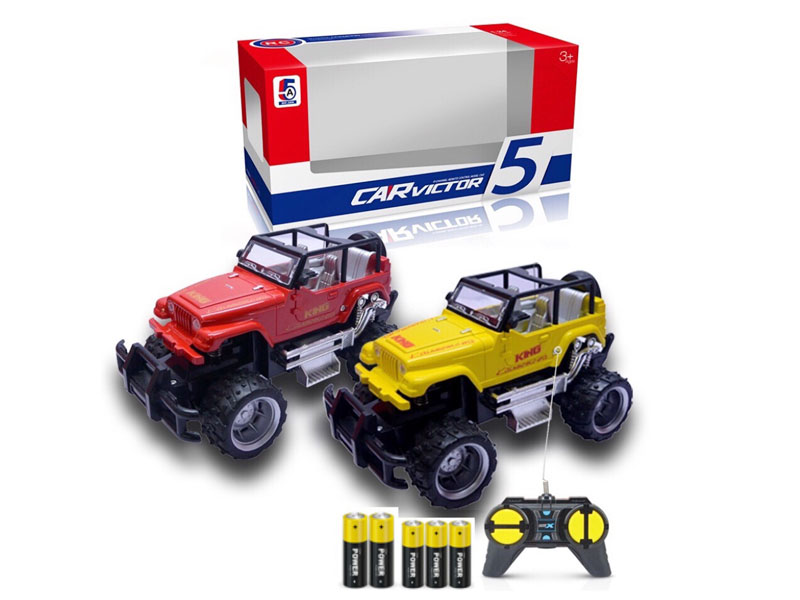 1:24 R/C Cross-country Car 4Ways W/Charge(2C) toys