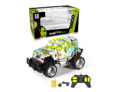 1:24 R/C Cross-country Jeep 4Ways W/Charge