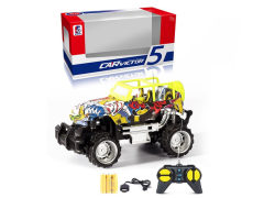 1:24 R/C Cross-country Car 4Ways W/Charge