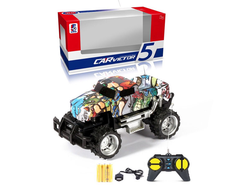 1:24 R/C Cross-country Car 4Ways W/Charge toys