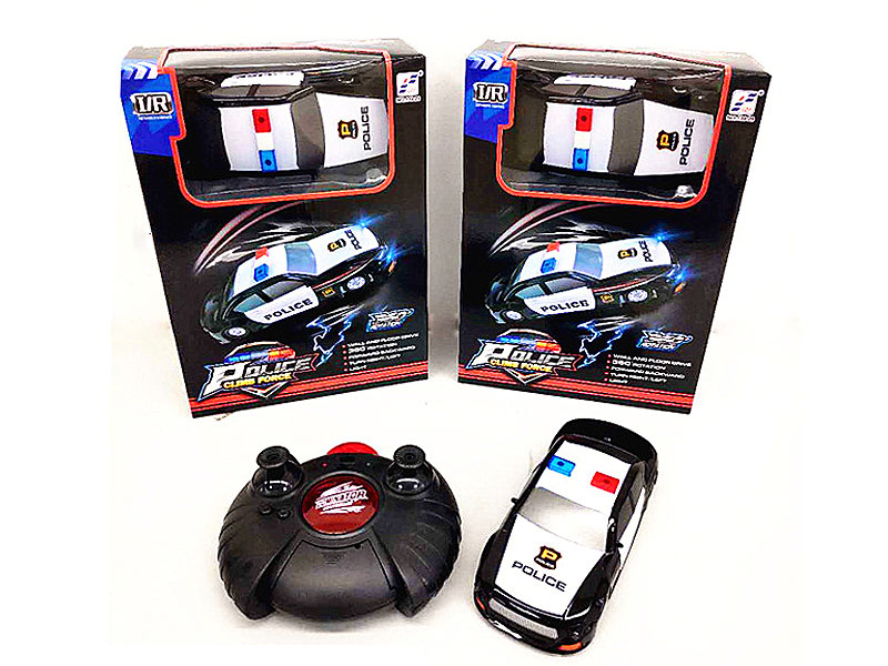 R/C Climbing Police Car W/L_Charge toys