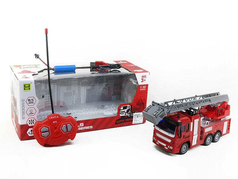 1:30 R/C Fire Engine 4Ways W/L_Charge toys