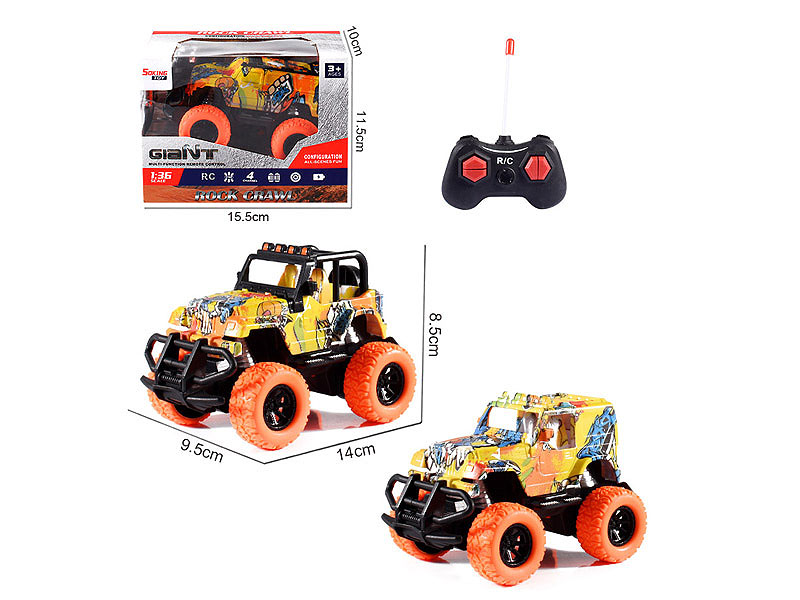 1:36 R/C Car 4Ways(3S) toys