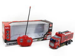 1:48 R/C Fire Engine 4Ways W/L