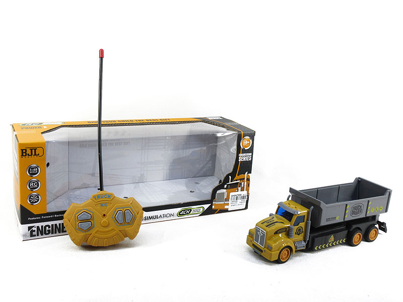 1:48 R/C Construction Truck 4Ways W/L toys