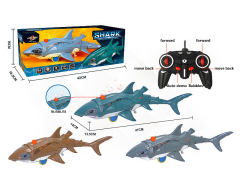 R/C Blowing Bubble Shark W/L_M(4C) toys
