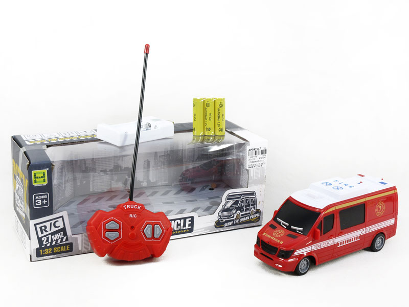 1:32 R/C Fire Engine 4Ways W/L_Charge toys