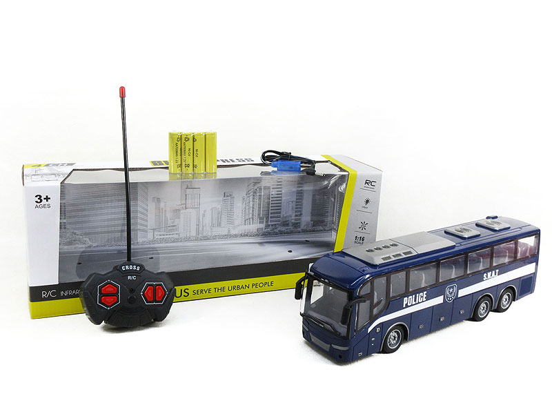 1:16 R/C Bus 4Ways W/L_Charge toys