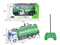 1:48 R/C Sanitation Truck 4Ways W/L toys