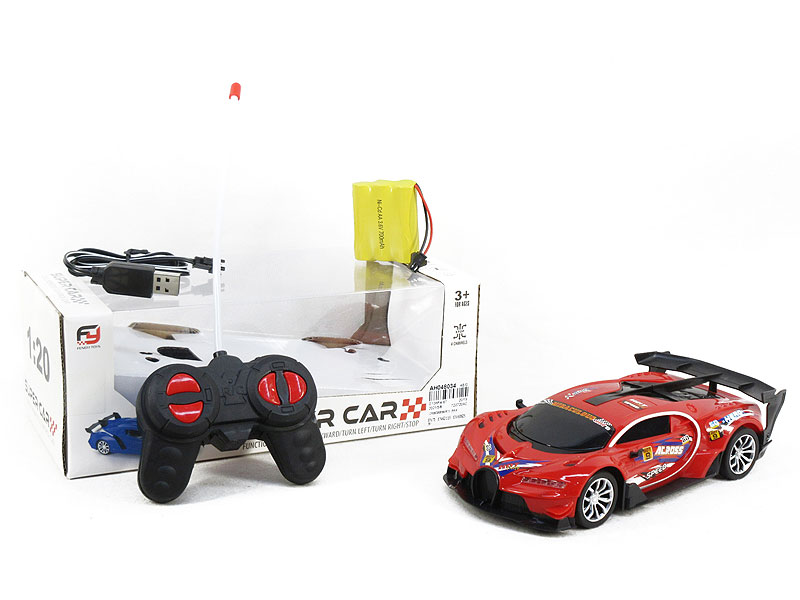1:20 R/C Racing Car 4Way W/L_Charge(2C) toys