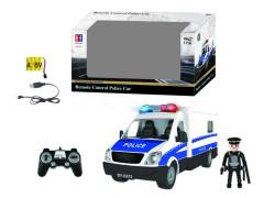 1:18 R/C Police Car W/Charge