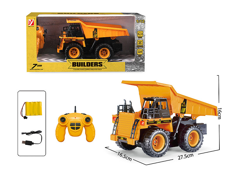 R/C Construction Truck 6Ways W/Charge toys